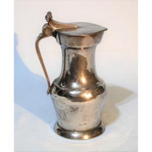 Pewter Wine Pitcher - Bordeaux, 19th Century