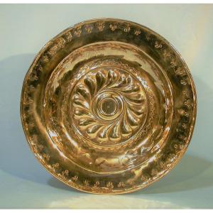 Brass Offering Plate - 17th Century