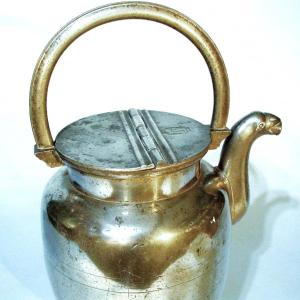 Large Pewter Milk Jug - Lyon, Circa 1800