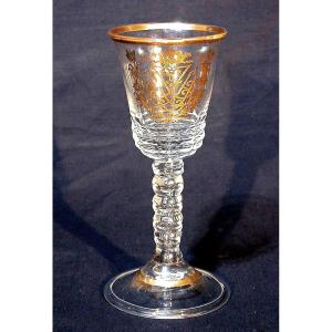 VERRE À JAMBE - FRANCE, XVIII ème s