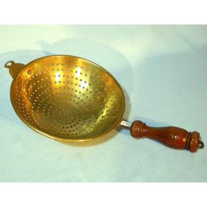 Brass Strainer - France, 19th Century