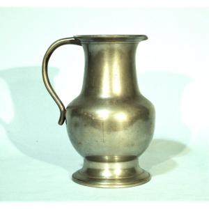 Pewter Water Jug - Lyonnais, 19th Century