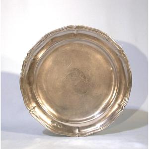 Pewter Dish - France, Late 18th Century