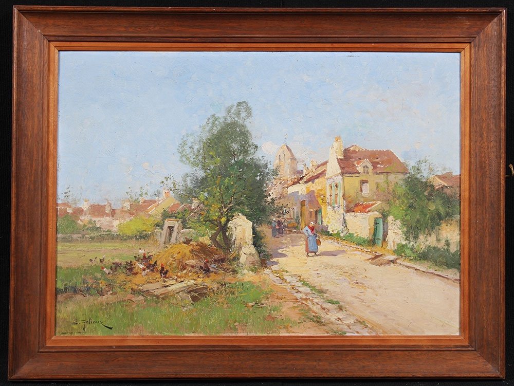 Eugène Galien Laloue Alias E. Galiany 1854/1941, Valence En Brie