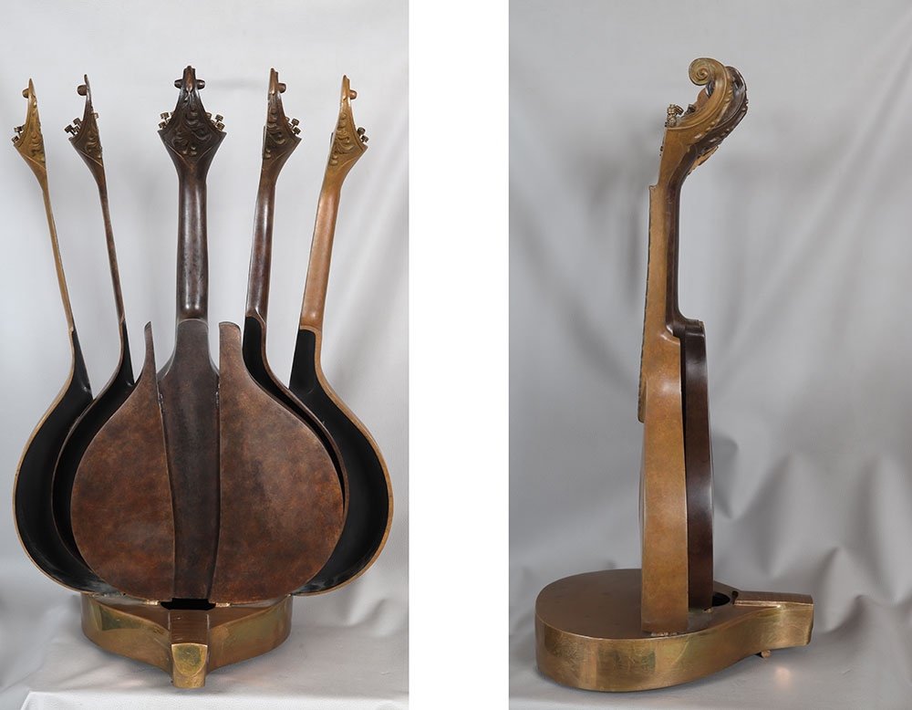 Arman 1928/2005, Bronze, Mandolin-photo-3