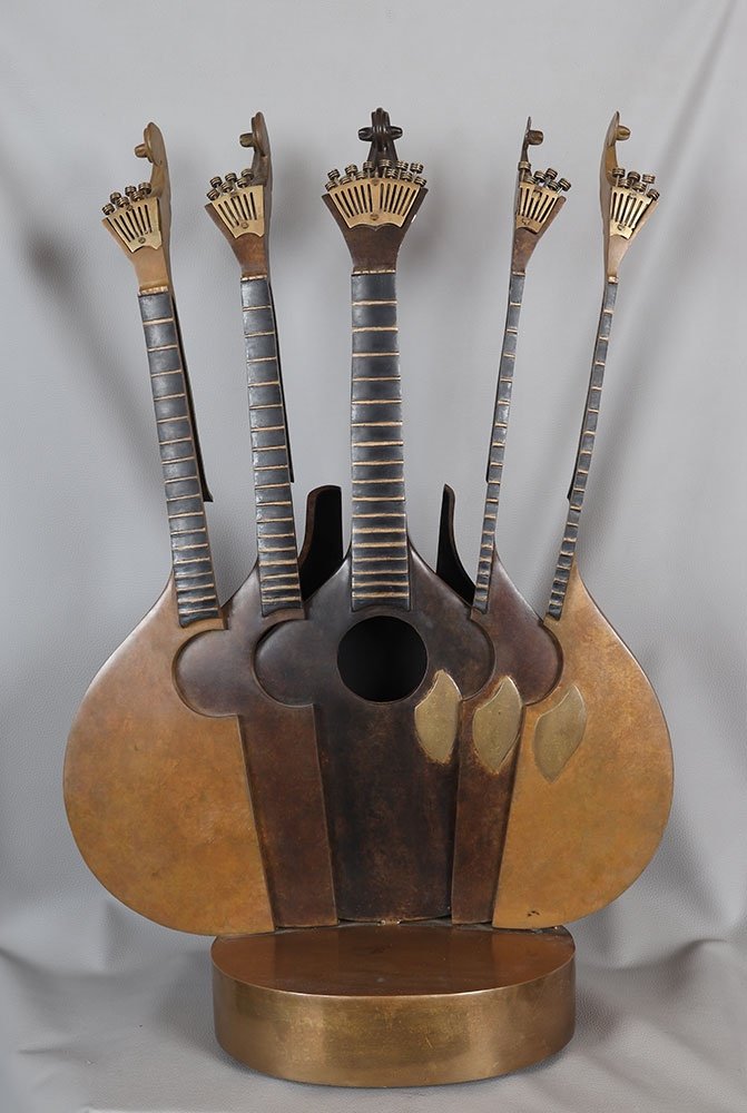 Arman 1928/2005, Bronze, Mandolin