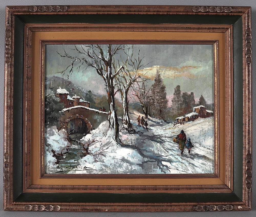 Provence, Signed: Barthélémy Franco, Circa 1950/60, French School