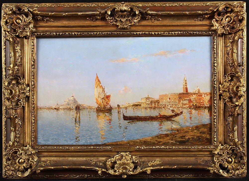 View Of Venice, Circa 1930, Albert Ferdinand Duprat 1882/1974