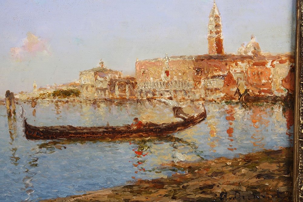 Vue de Venise, vers 1930, Albert Ferdinand DUPRAT 1882/1974-photo-4