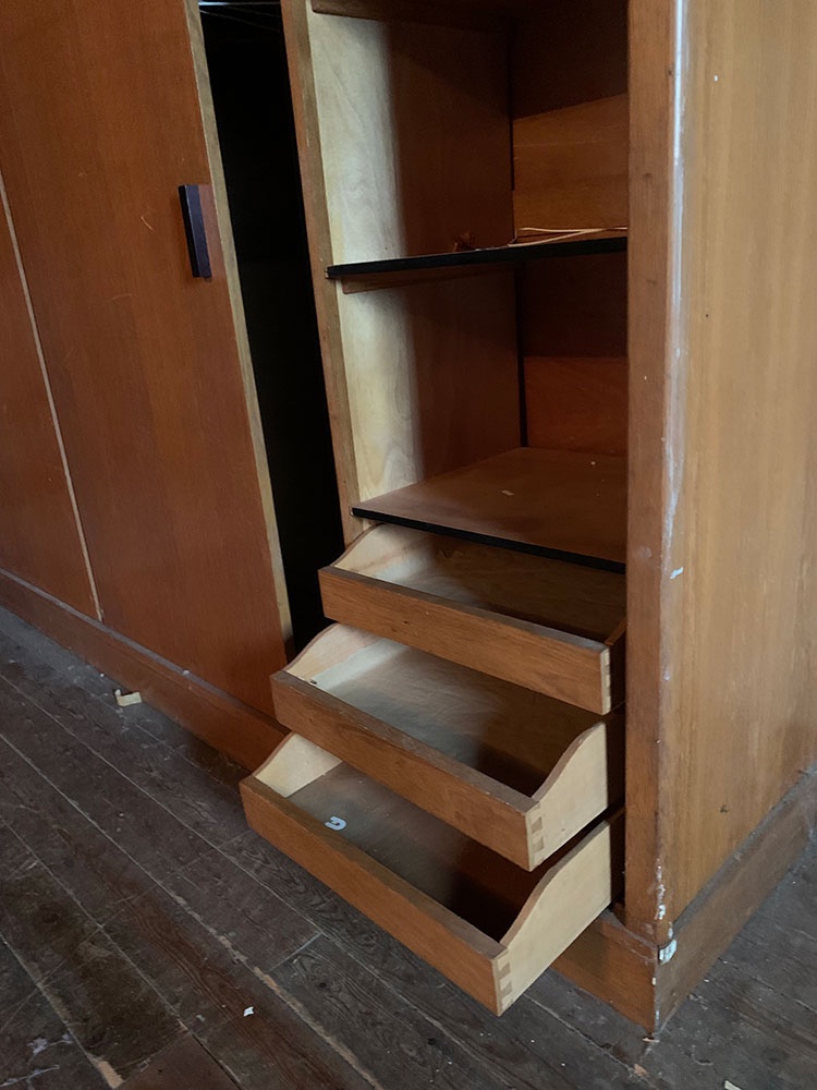 Grande armoire  1960, hauteur : 2,42 m.-photo-4