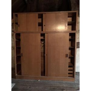 Large 1960 Wardrobe, Height: 2.42 M.