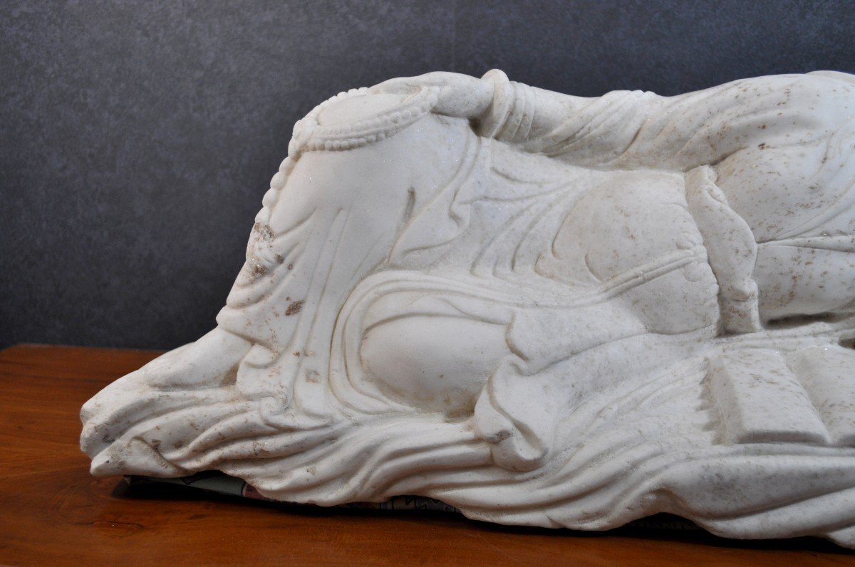 Statue - Sculpture - White Carrara Marble-photo-3