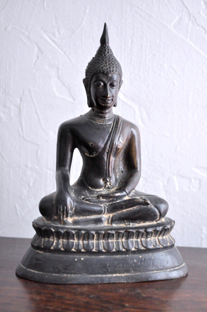 Asie - Bouddha - Bronze - Circa 1800