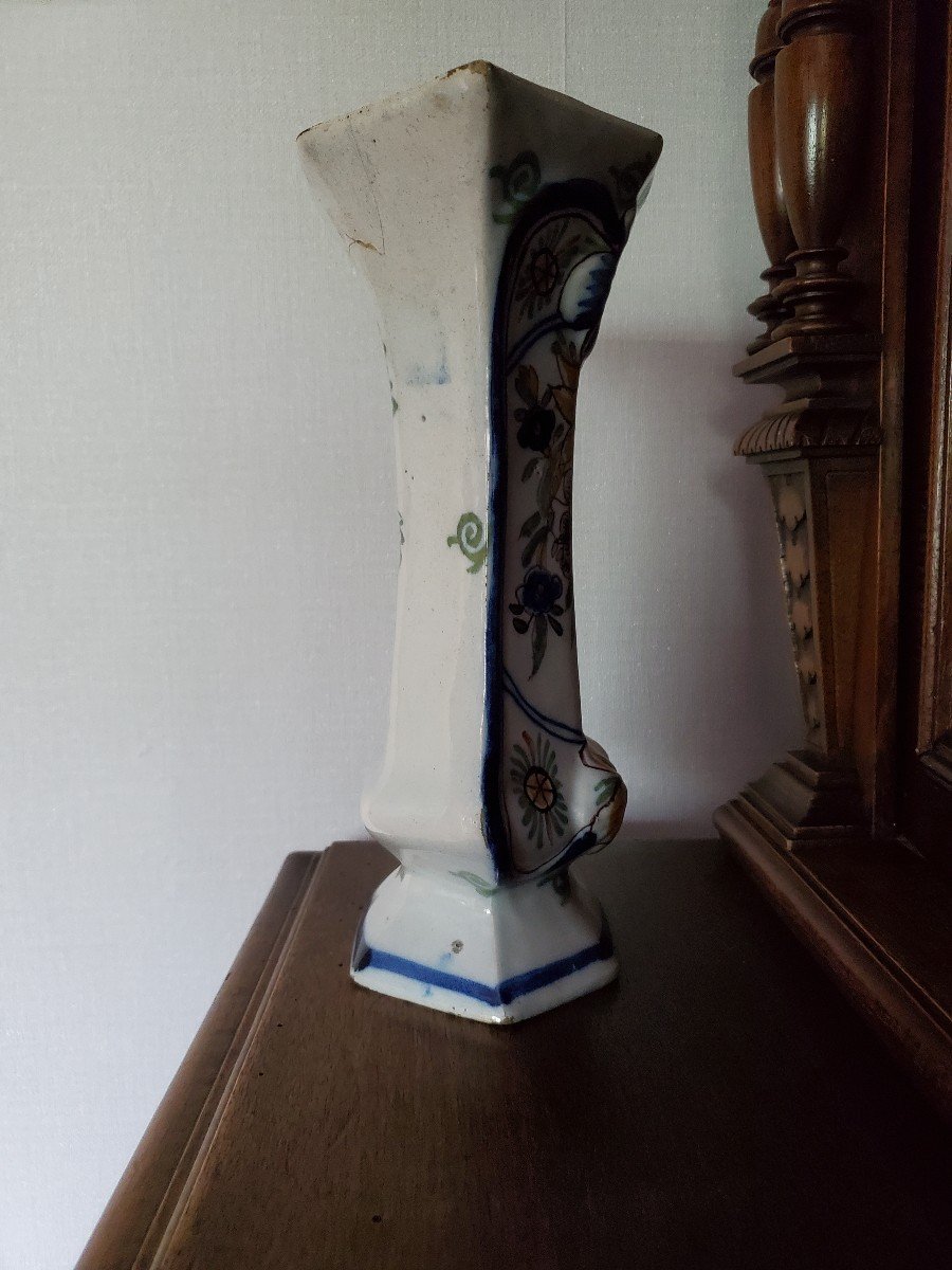 1 Vase En Faïence De Delft - Circa 1700-photo-4