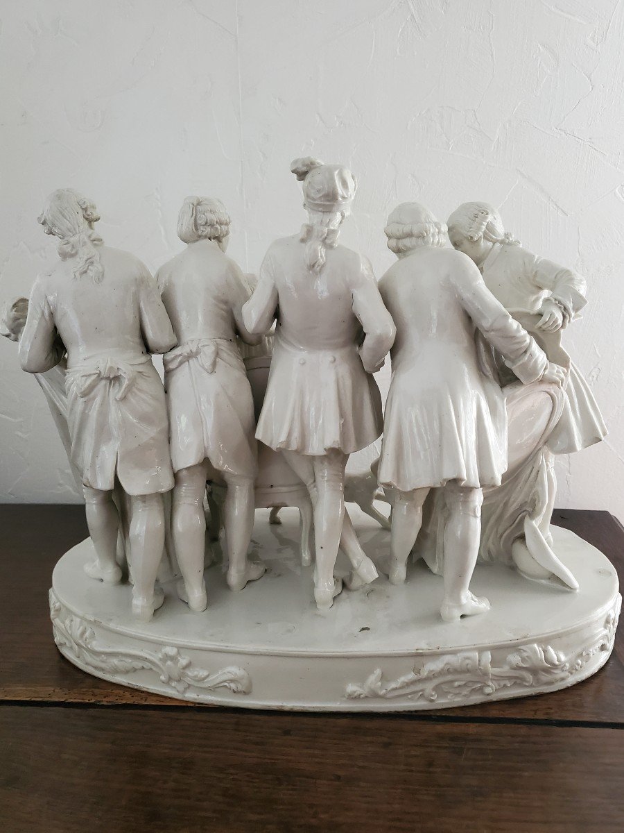 Sculpture En Porcelaine - XIX ème Siècle-photo-5