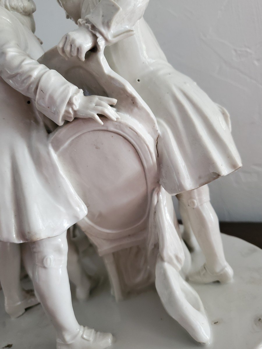 Sculpture En Porcelaine - XIX ème Siècle-photo-7