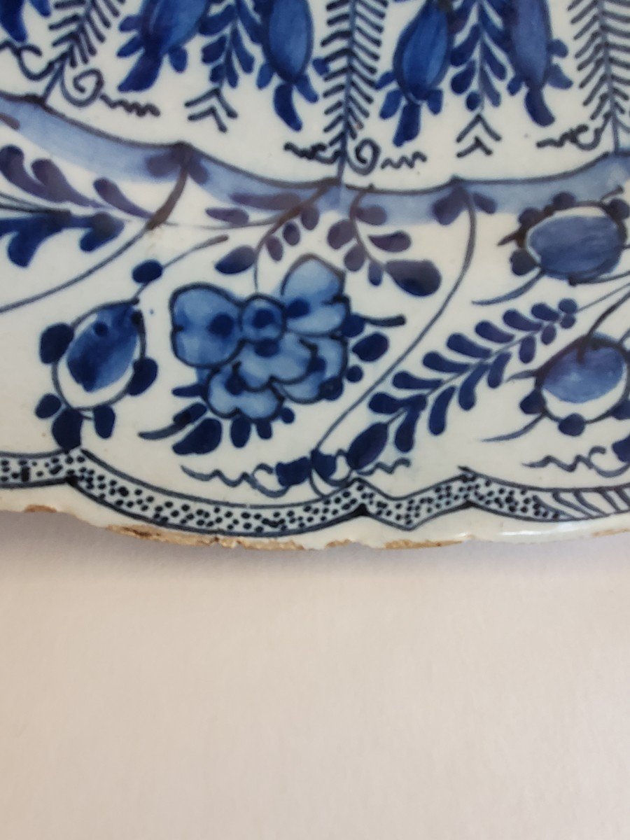 Delft - Earthenware Dish - 18th Century - Lp.kan-photo-2