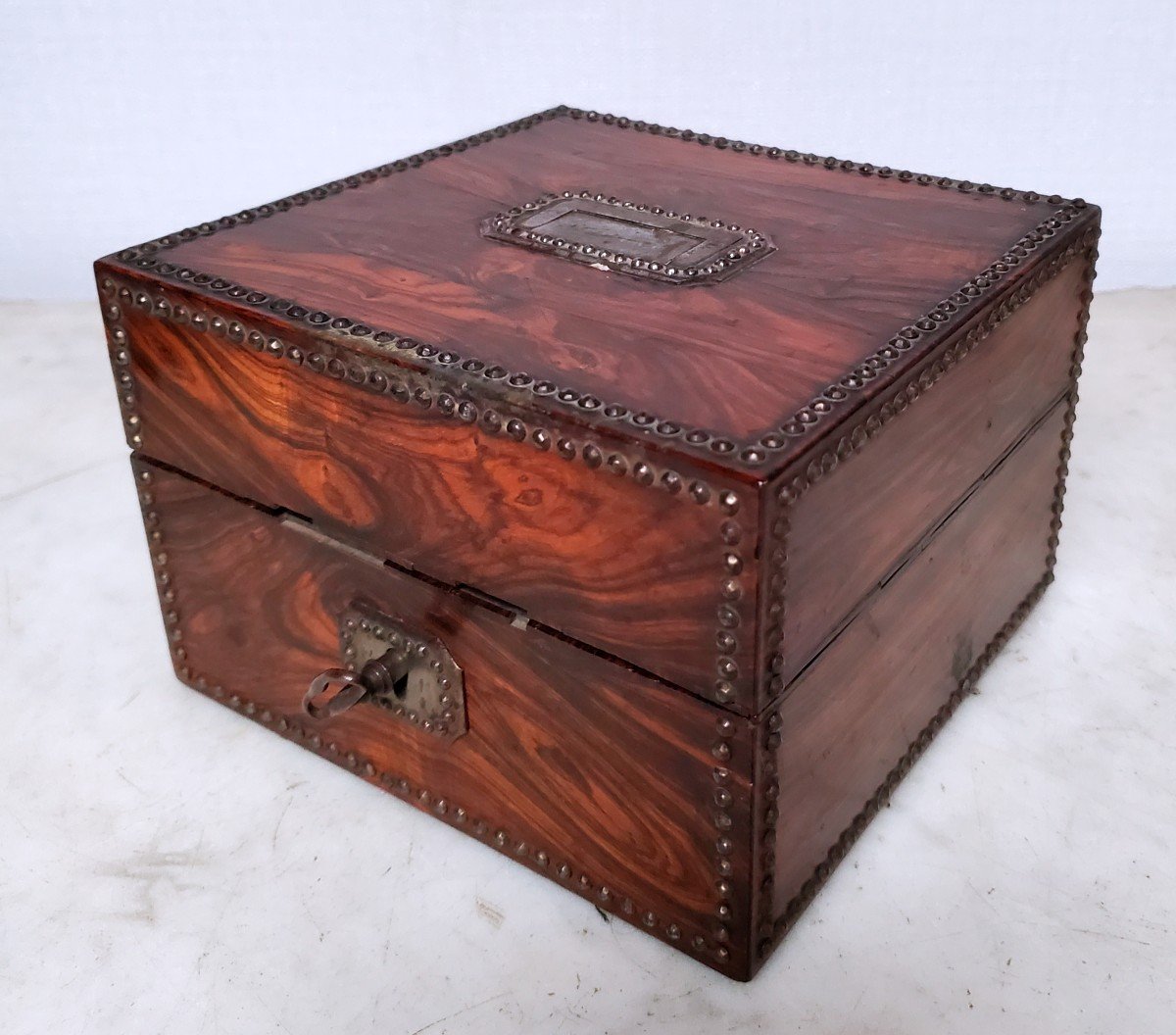 Rosewood Smell Box - 19th Century