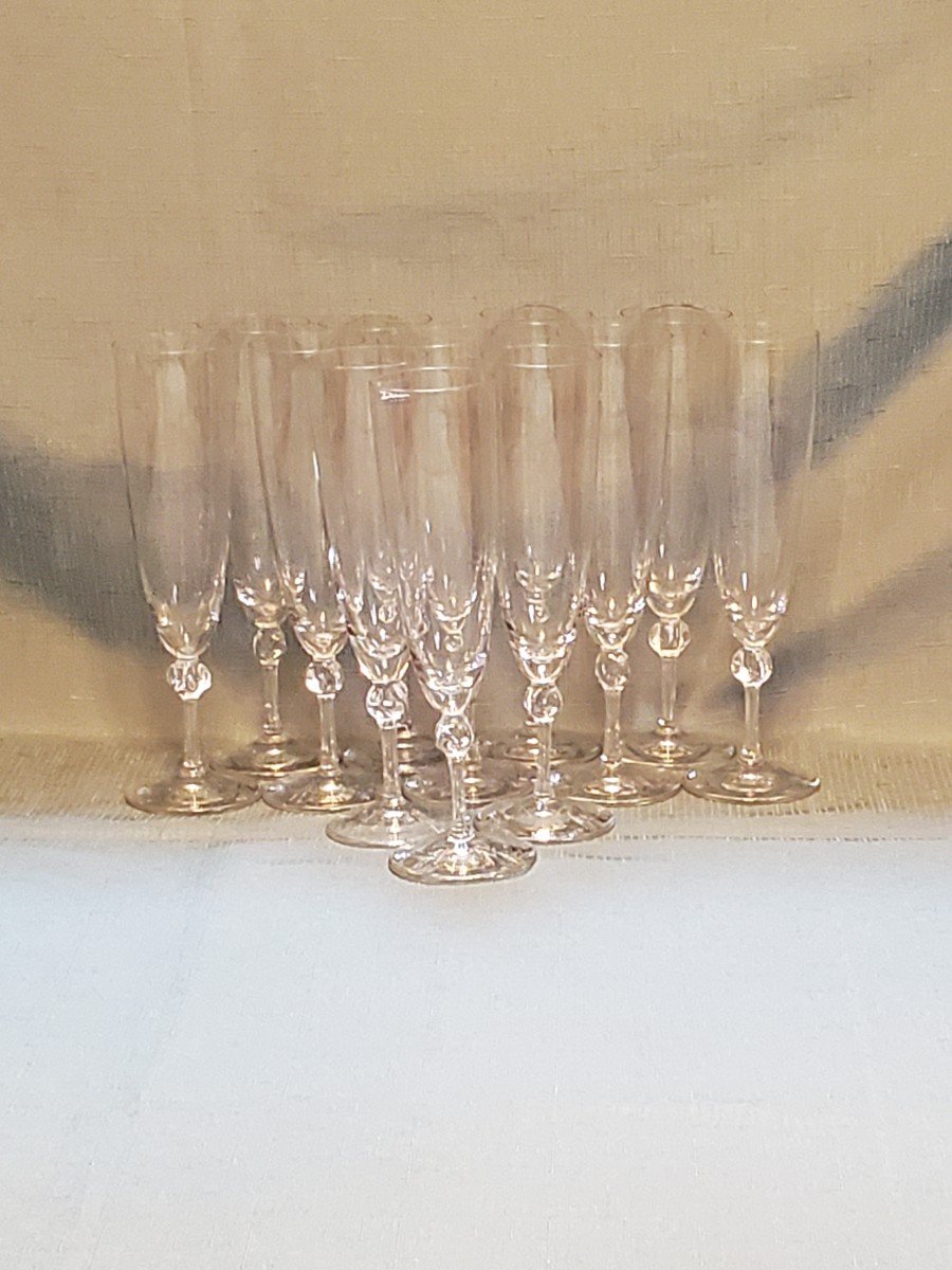 Daum - Crystal Glasses Service - Bolero Model-photo-2