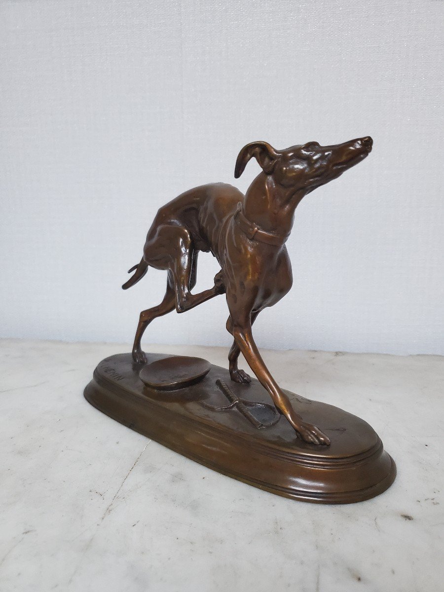 Sculpture - Animal Bronze - Signed V. Chemin-photo-2