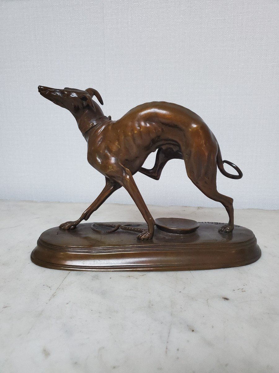 Sculpture - Animal Bronze - Signed V. Chemin-photo-4