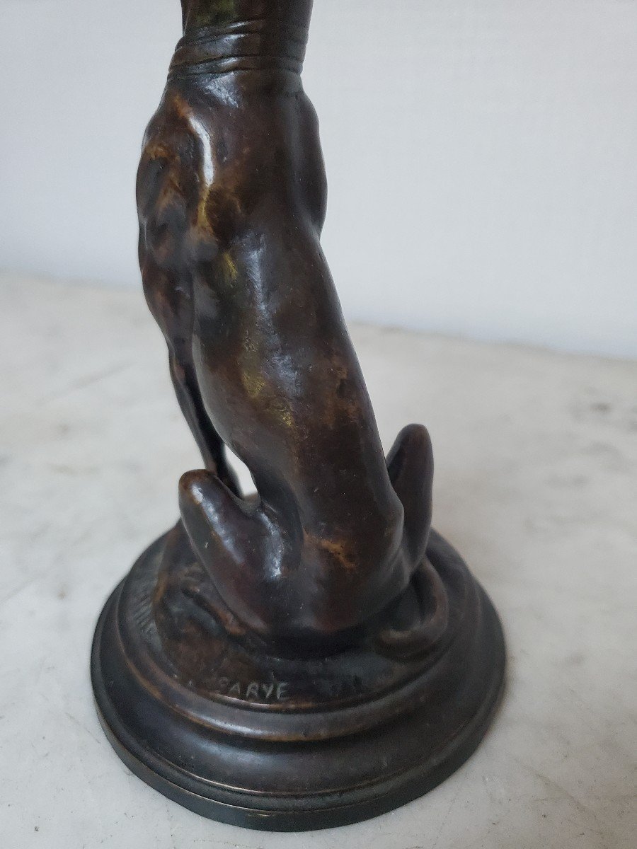 Sculpture - Bronze Animalier - Signé Barye (1839-1882)-photo-6