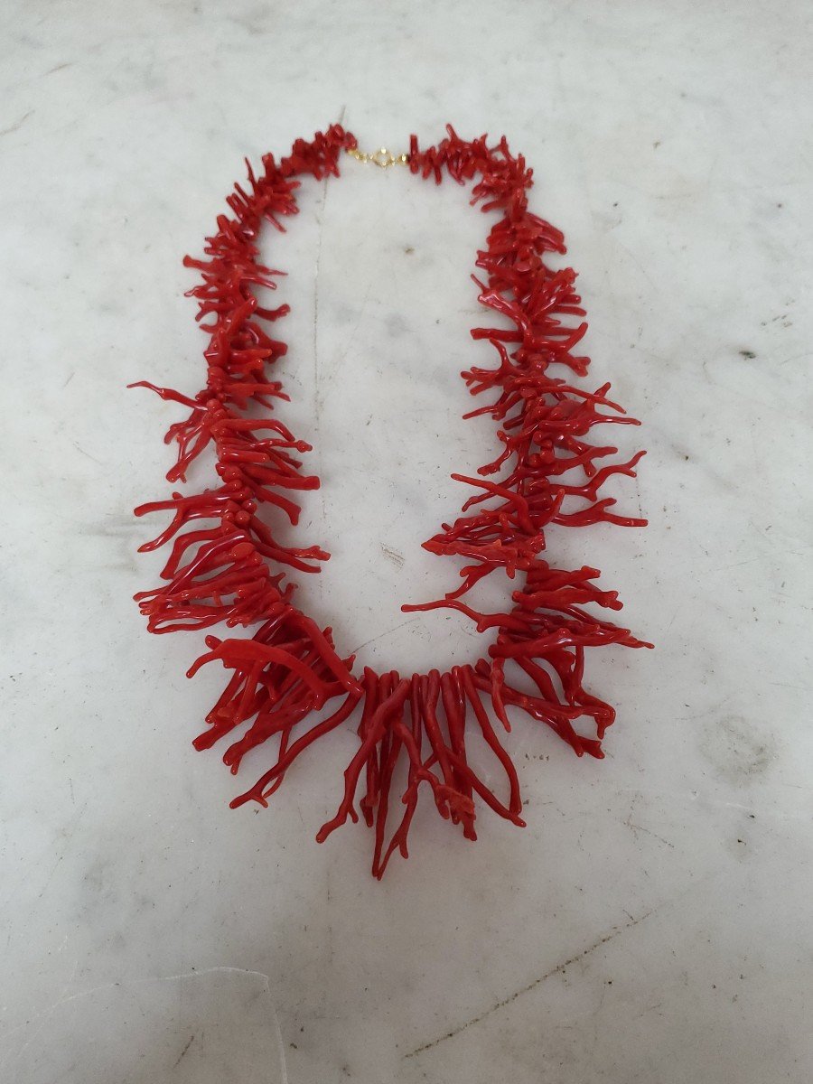 Red Coral Necklace-photo-2