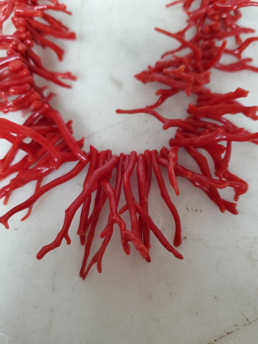 Red Coral Necklace-photo-2