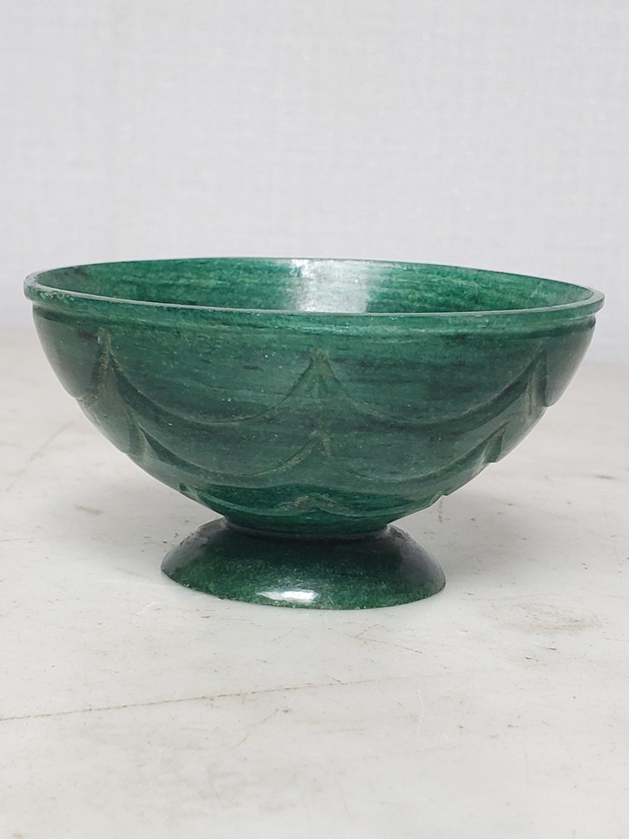 China - Engraved Nephrite Jade Cup.-photo-3