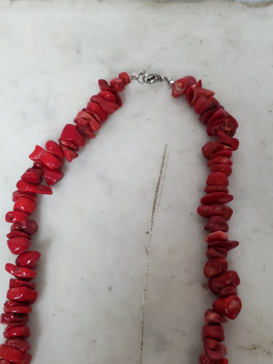 Red Coral Necklace-photo-2