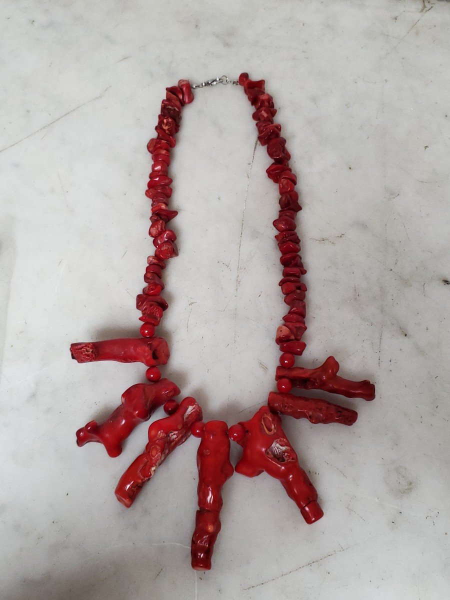 Red Coral Necklace-photo-1