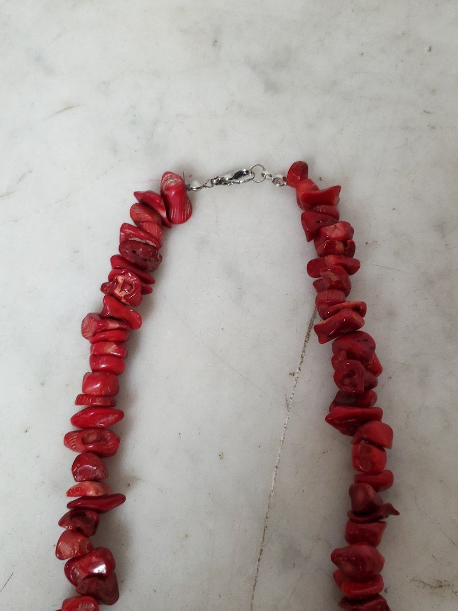 Red Coral Necklace-photo-2