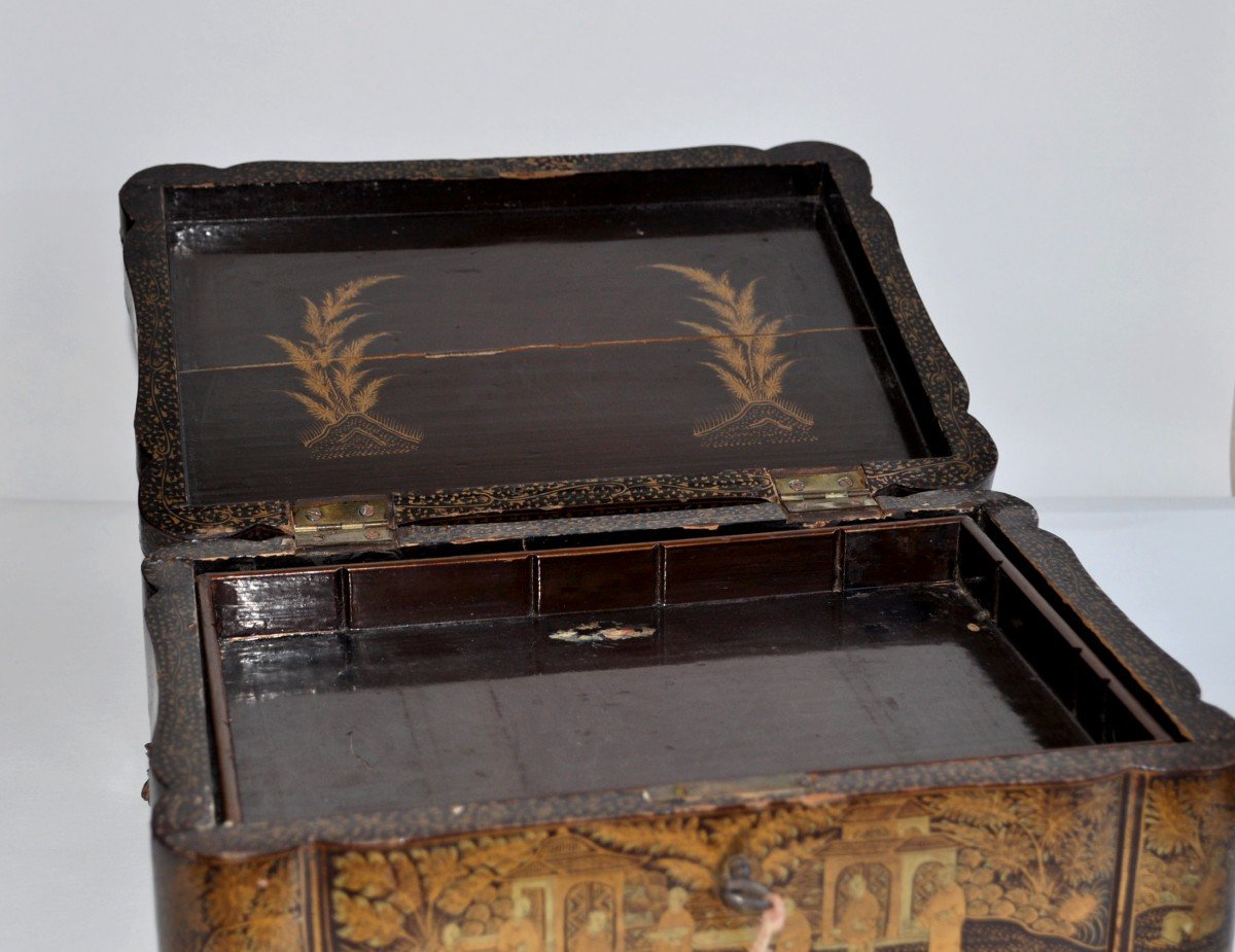 China - Book Box - Canton - 19th Century-photo-2