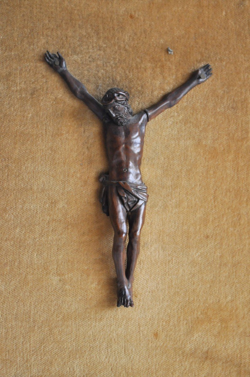 Christ In Carved Wood - France - 18 / 19th Century-photo-4