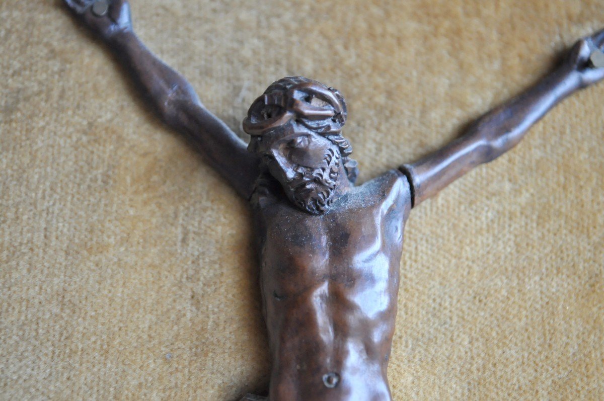 Christ In Carved Wood - France - 18 / 19th Century-photo-3