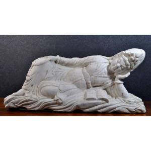 Statue - Sculpture - Marbre Blanc De Carrare