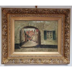 Painting - Signed Painting - J. Vanderlinden