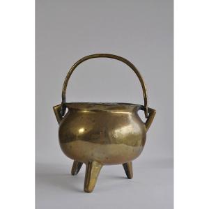 Bronze Cauldron, Flanders - Early Period - 17th Century