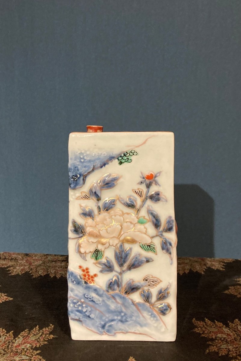 Arita Porcelain Sake Bottle, Japan Tokugawa Period-photo-7