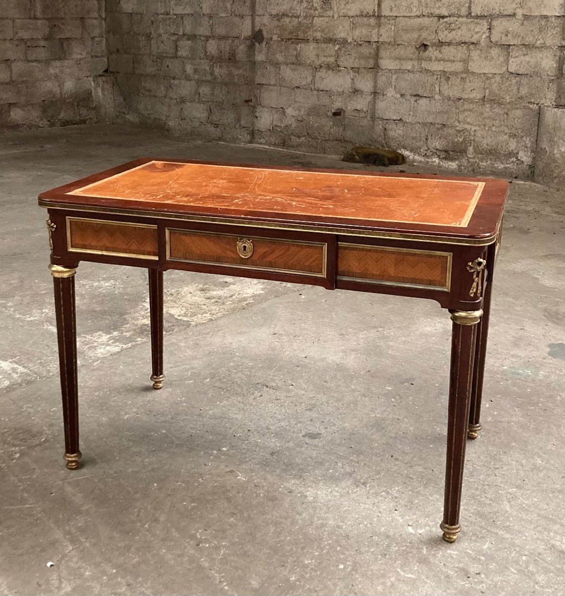 Louis XVI Style Desk, France Late 19th Century