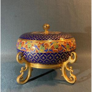 Sinisante Style Candy Box By Ferdinand Barbedienne Circa 1880