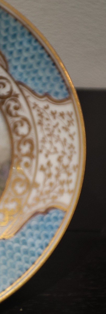 Tasse En Porcelaine Anglaise Chelsea 18 ème Dans Le Goût De Meissen -photo-6