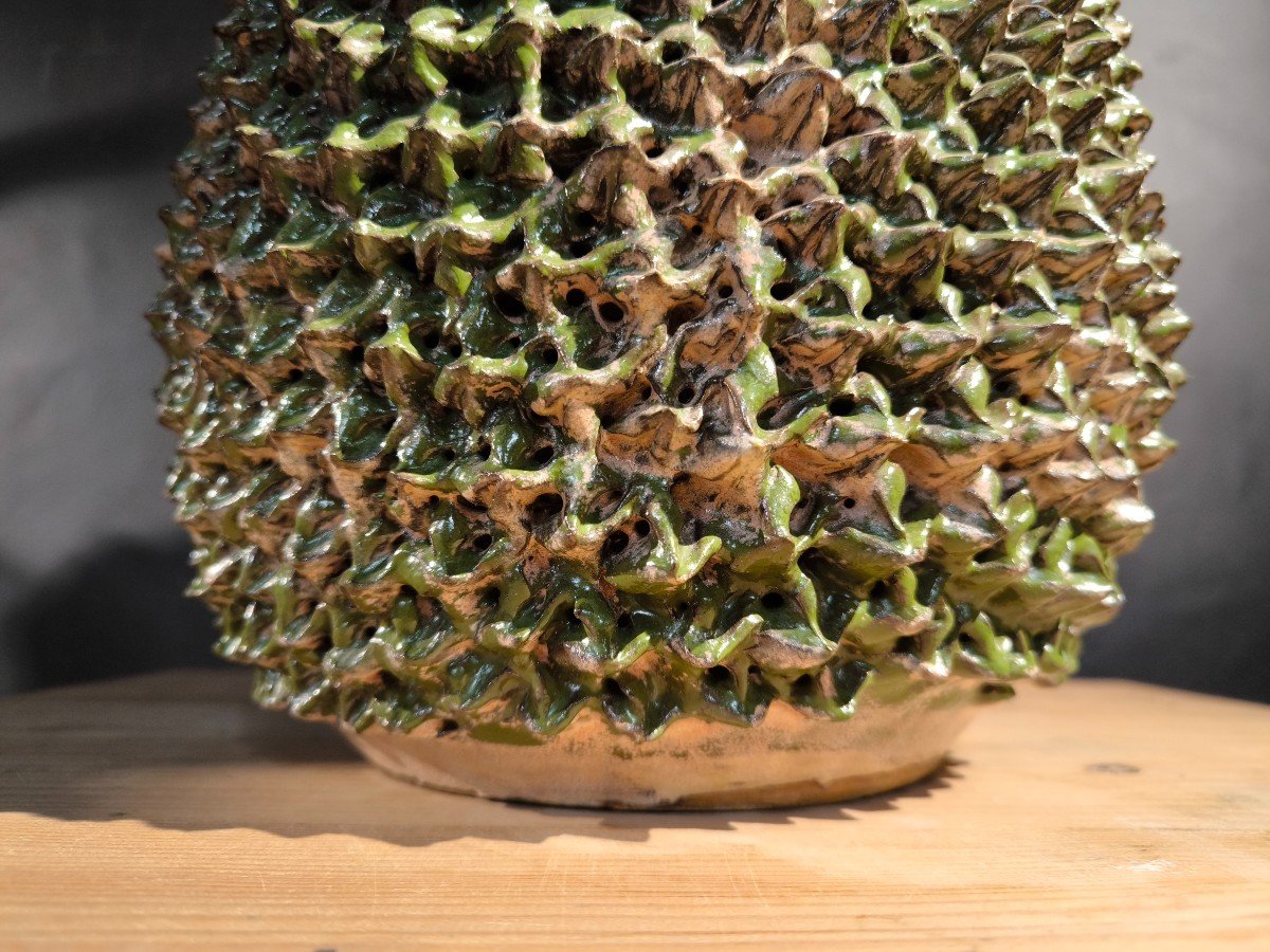 Glazed Ceramic Pineapple Brand Des Pots-photo-3