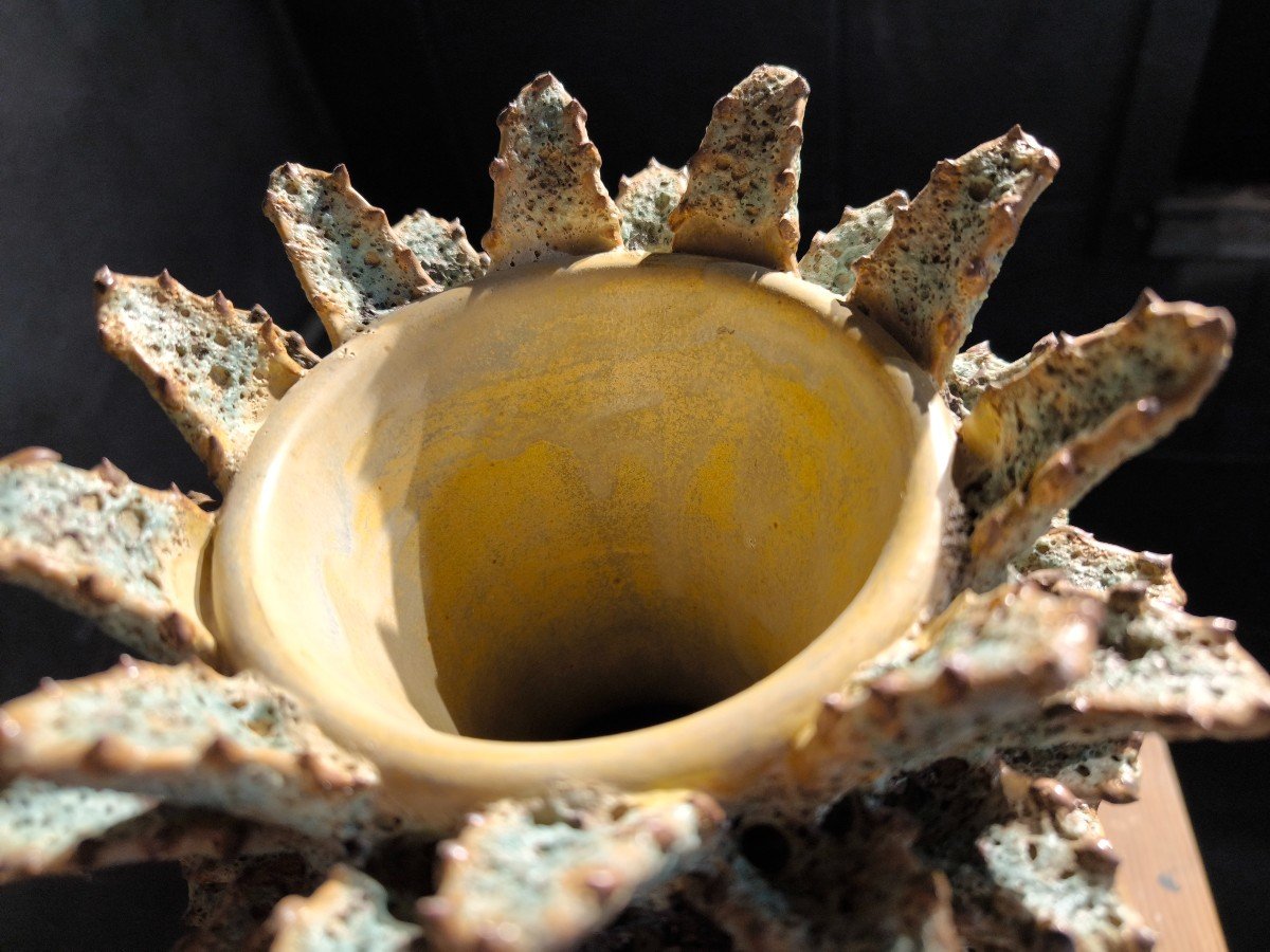 Glazed Ceramic Pineapple Brand Des Pots-photo-5