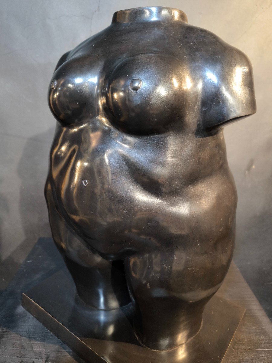 Sculpture Bronze Fernando Botero  la gorda tirage 5/6-photo-3