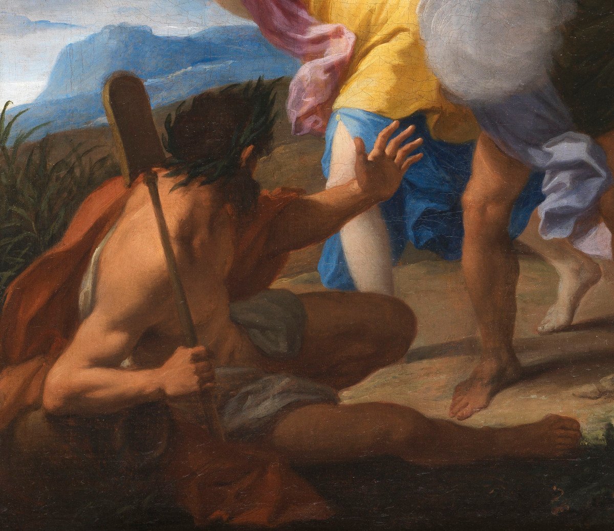 Alpheus And Arethusa. Carlo Maratta Around 1700-photo-4