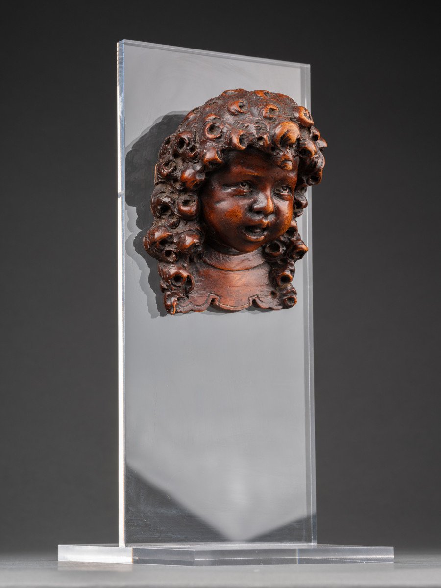 Head Of Love – Flanders Or Holland 17th Century-photo-4