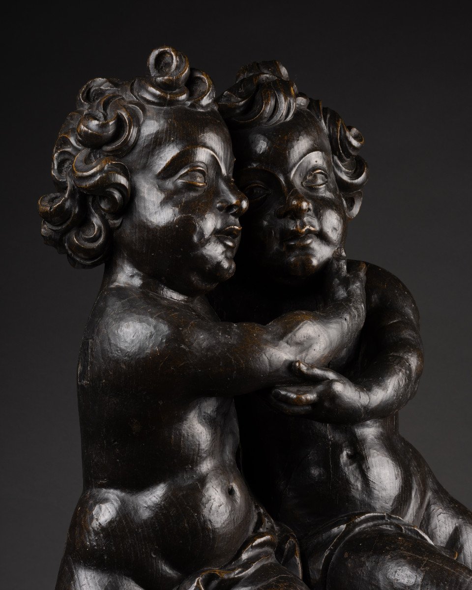 Sculpted Entwined Loves – Flanders 17th Century-photo-1