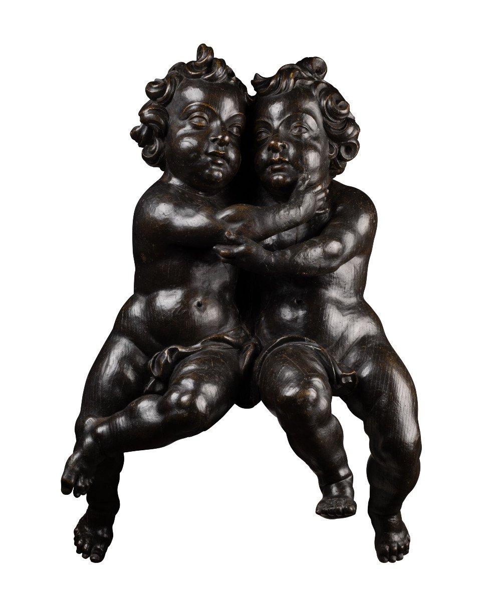 Sculpted Entwined Loves – Flanders 17th Century