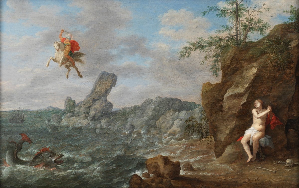 Persée et Andromède – Cornelis Willaerts (c. 1600 – 1666)-photo-2